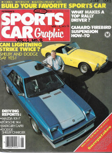 SPORTS CAR GRAPHIC 1983 JUNE V1#2 - RX-7,944,SHELBY CHARGER,ALFA 8C,M-B 220E